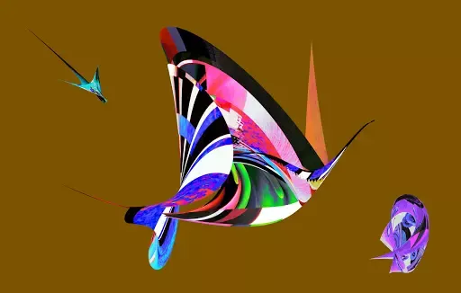 TechnOrigamiBlockchainFineArtGalleryテクノ折り紙 #35