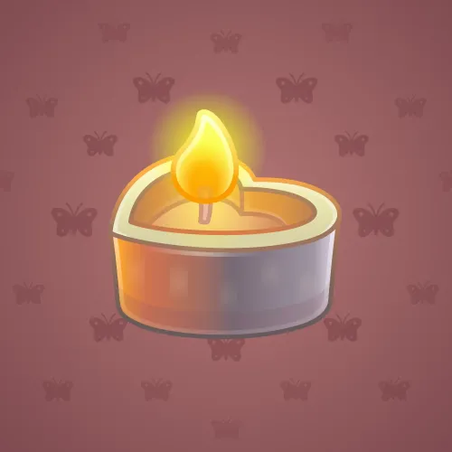 Love Candle #1775
