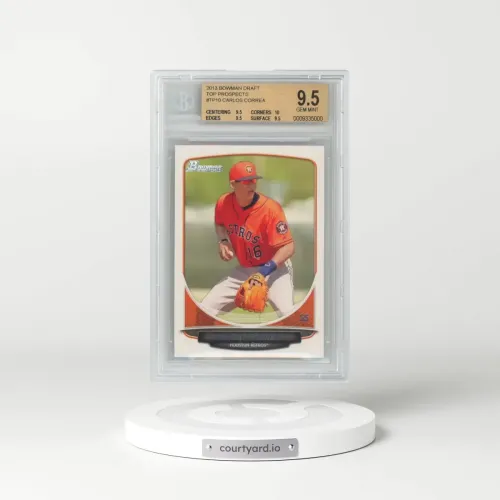 2013 Bowman Draft Picks & Prospects Top Prospects #TP-10 Carlos Correa (BGS 9.5 GEM MINT)
