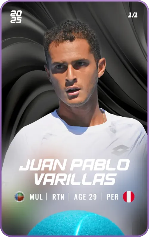 Juan Pablo Varillas - Platinum - Return #178173