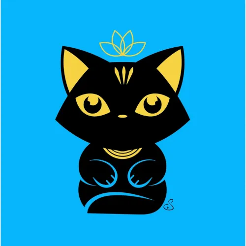 A kitten called Bastet [Blue Edition] ＃37838