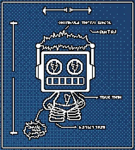 PIXELBOTSBLUEPRINT:GENESISWILDCARD #91