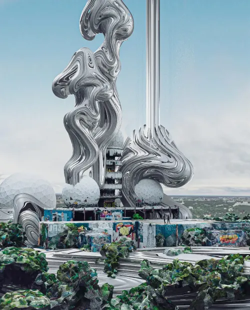 Alien artifact 015 by Oleg Soroko - Common Visions of Tomorrow (16 of 150)