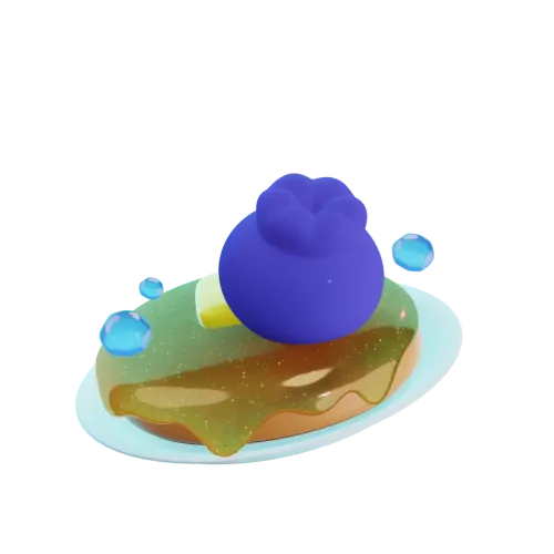 Blueberry Pancake #2000