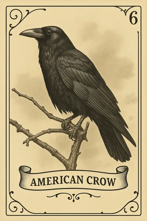 AV #6 ~ American Crow