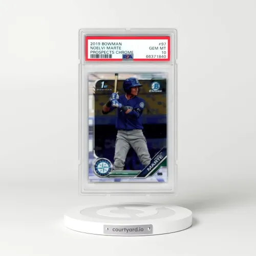 2019 Bowman Prospects Chrome #97 Noelvi Marte (PSA 10 GEM MINT)