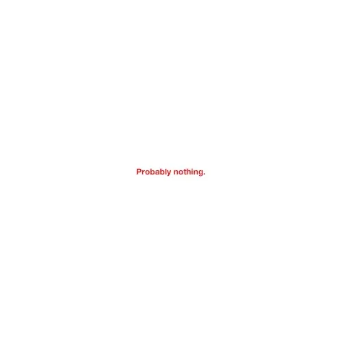 Probably nothing ＃16