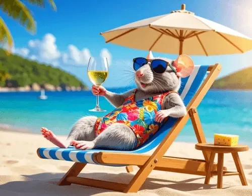 BENNY AT THE BEACH 16