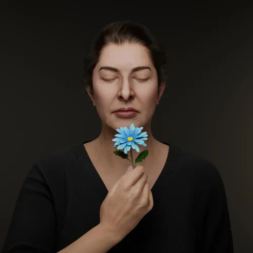 Portrait with Camomile #179