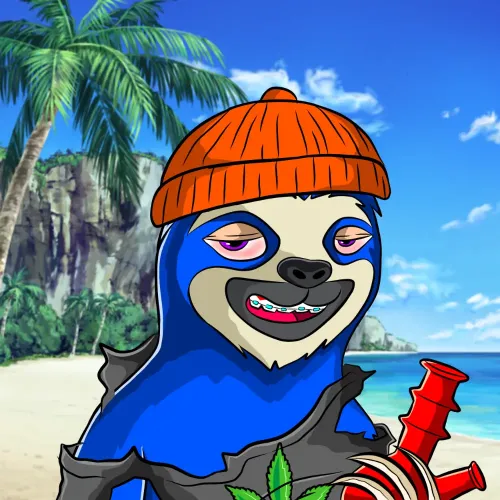 Stoned Sloth V2 #1645