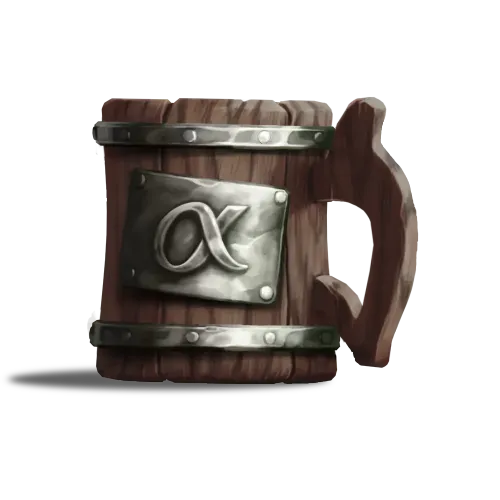 Fallen Moon Souvenir Mug #374