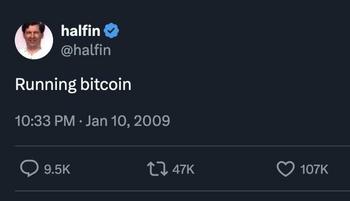 RUNNING•BITCOIN