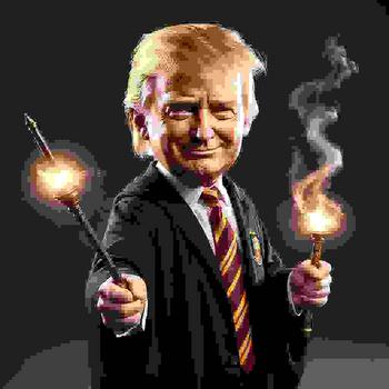 HARRYPOTTER•TRUMP•WIZARD•INU