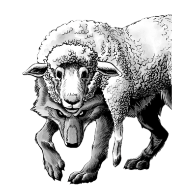WOLF•IN•SHEEPS•CLOTHING