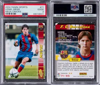 LIONEL•MESSI•ROOKIE•CARD