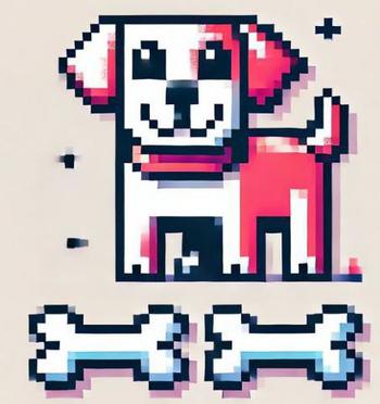 DOG•WITH•TWO•BONES