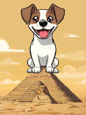 DOG•IN•THE•PYRAMID