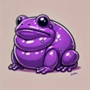 PURPLE•BLOB•FROG