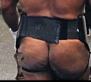 MIKE•WINS•IN•A•THONG