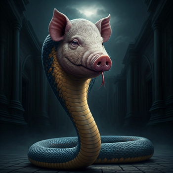 Token Snake Pig