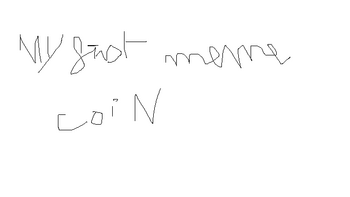 My first meme coin token