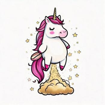 Токен Unicorn golden fart