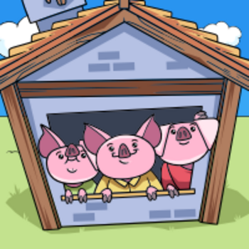 Token THREE LITTLE PIGS