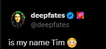 Token is my name Tim 😳