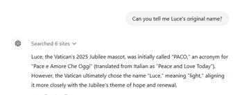Token Luce's Original Name
