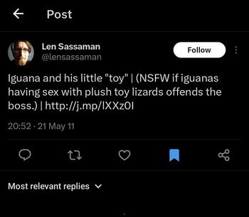 Jeton Iguana plush toy