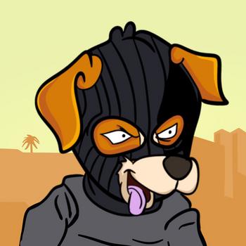BABY SKI MASK DOG-token