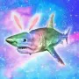 iridescent rabbit shark -token