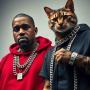 Jeton Kanye wif cat