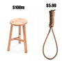 Jeton Rope Stool