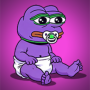 Jeton BABY PURPLE PEPE